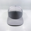 High Quality 7panel Sport Flat Brim Hat Polyester Laser Cut Hole Sanpback Cap