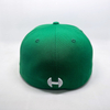 Customized High Quality 6panels Fitted Hats with 3D And Flat Embroidery Logo
