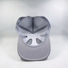 High Quality 7panel Sport Flat Brim Hat Polyester Laser Cut Hole Sanpback Cap