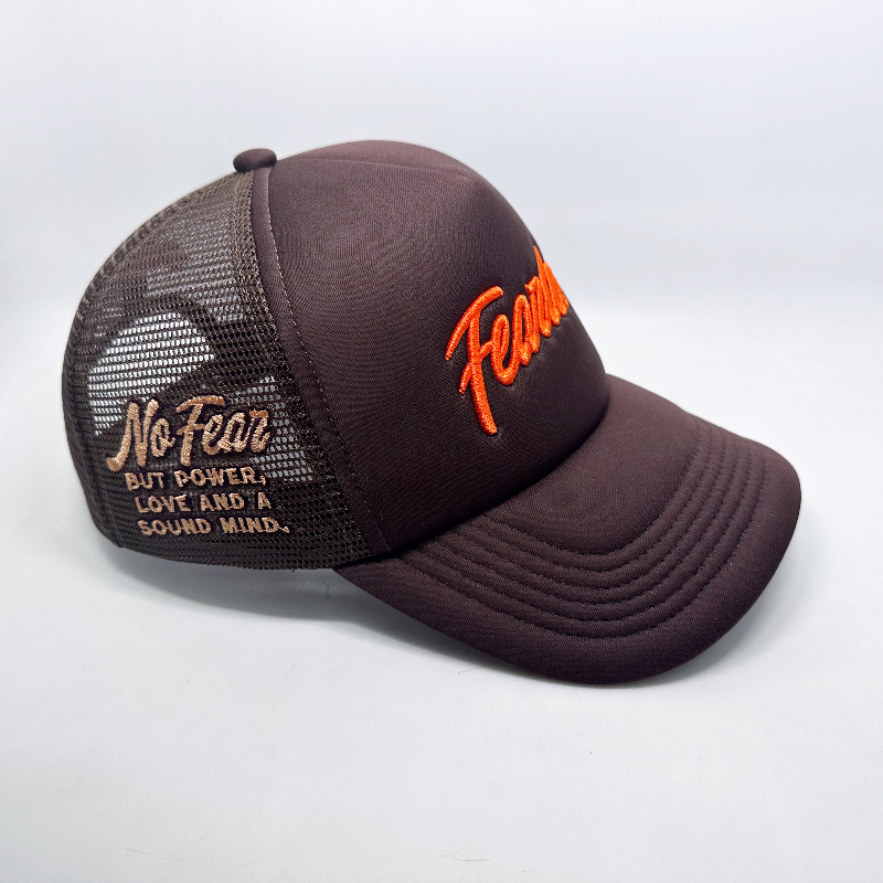 Custom Made Foam Mesh Hats 5panels Trucker Hats