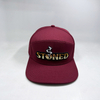 Cutom Flat Birm Snapback Hats with Hot Laser Holes