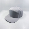 High Quality 7panel Sport Flat Brim Hat Polyester Laser Cut Hole Sanpback Cap