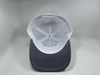  High Quality 6panels Trucker Hats with Customized Leather Peach