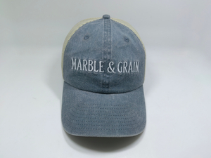Wholesale Custom Cotton 6panels Cap Curved Brim Mesh Trucker Hats 112