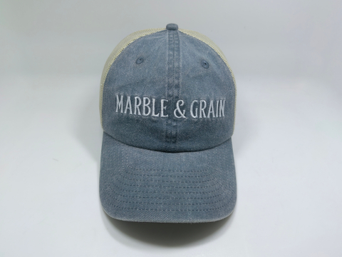 Wholesale Custom Cotton 6panels Cap Curved Brim Mesh Trucker Hats 112
