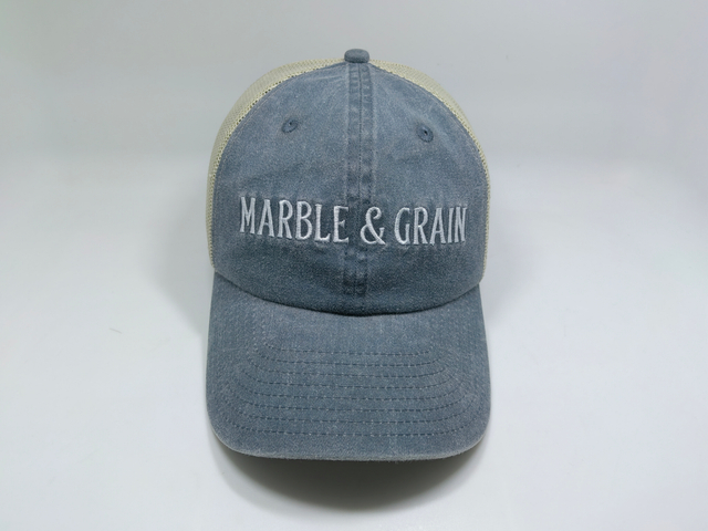 Wholesale Custom Cotton 6panels Cap Curved Brim Mesh Trucker Hats 112