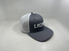  High Quality 6panels Trucker Hats with Customized Leather Peach