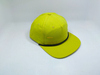 Custom 5 Panels Flat Brim Hats with Rope on Front Camper Hats 